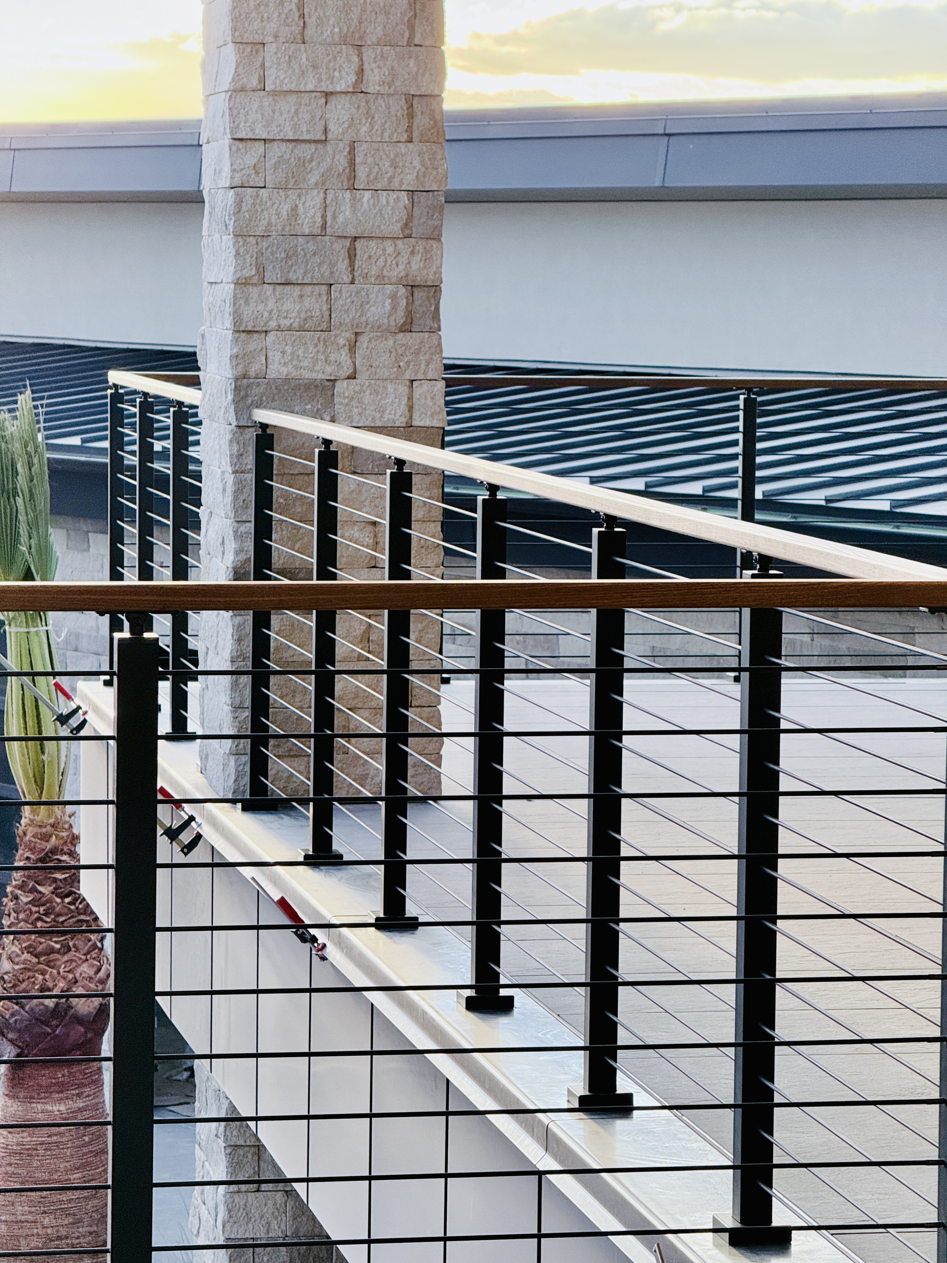 Rod Railing Details Exterior Rod Railing | Vantage Stairs & Railing