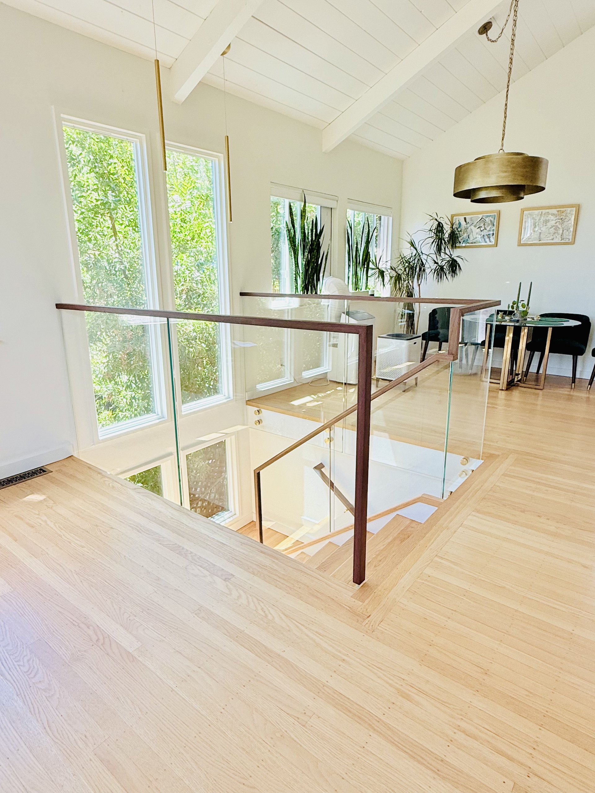 Walnut Loft Railing Glass Railings & Cable Railing Systems San Francisco Bay Area | Vantage ...